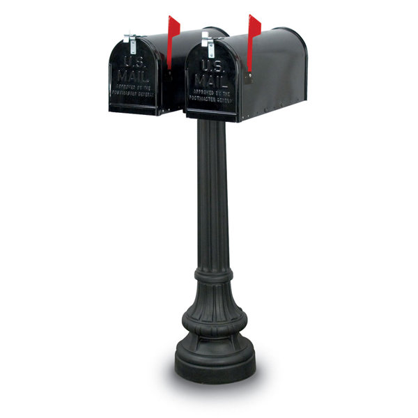 PostalProductsUnlimitedInc. Salem Mailbox with Post Included Wayfair